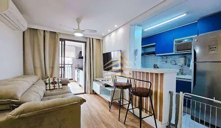 Apartamento á Venda no Condomínio Gran Maia Piazza, 2 Dormitórios, 1 Suíte, 1 Vaga, Macedo.