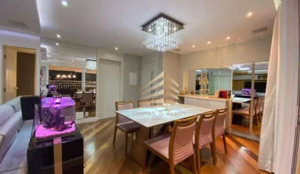 Apartamento na Vila Augusta, 2 Suítes, 2 Vagas, 110m², Condomínio Supera. - Porteira Fechada.
