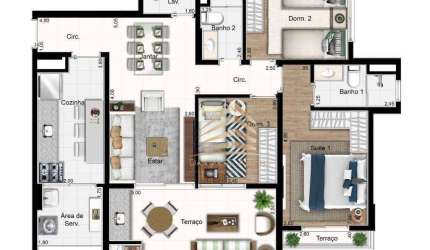 Apartamento à venda, 86 m² por R$ 748.583,85 - Vila Progresso - Guarulhos/SP