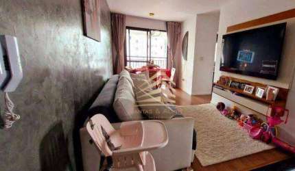 Apartamento 51m² com 2 dormitórios sendo 1 suíte, 1 vaga a venda,  por R$ 370.000 - Vila Galvão - Guarulhos/SP