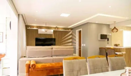 Apartamento com 3 dormitórios à venda, 108 m² por R$ 1.378.000,00 - Vila Augusta - Guarulhos/SP