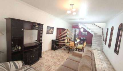 Sobrado com 3 dormitórios sendo 1 suite com planejados, 2 vagas, quintal com churrasqueira 220 m² por R$ 680.000 - Jardim Tranqüilidade - Guarulhos/SP