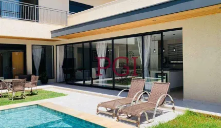 Sobrado com 4 dormitórios à venda, 343 m² por R$ 2.950.000,00 - Residencial e Empresarial Alphaville - Ribeirão Preto/SP