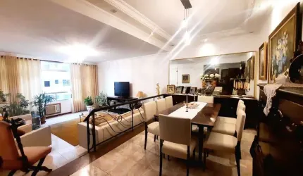Imperdível: Apartamento à venda em Santos-SP, Pompéia, 3 quartos, 2 salas, 3 banheiros, 1 vaga, 165m².