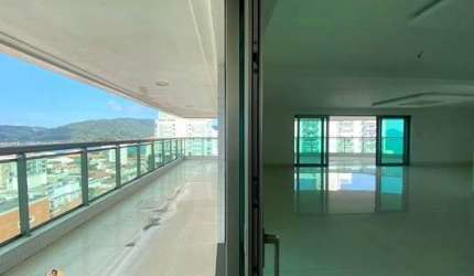Apartamento de luxo na Ponta da Praia, Santos-SP: 4 quartos, 4 suítes, 3 salas, 6 banheiros, 4 vagas, 488m² - Residencial Golden Palace.