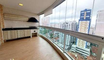 Residencial Supremo Boqueirão - Apartamento de Luxo com 3 Suítes e 2 Vagas de Garagem em Santos-SP