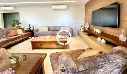 Residencial Machado de Assis: Apartamento de luxo com 3 suítes, 3 salas e 204m² no Boqueirão, Santos-SP. Venha conferir!