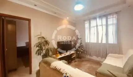 Apartamento à venda em Santos-SP, Macuco: 2 quartos, 2 salas, 1 banheiro, 1 vaga de garagem, 70m² de área. Venha conferir!