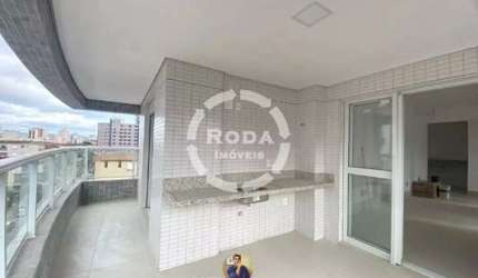 Apartamento à venda no Boqueirão, Santos-SP: 2 quartos, 2 suítes, 2 salas, 3 banheiros, 2 vagas - 84,00 m² - Residencial Smart Life Boqueirão.