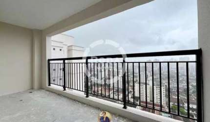 Residencial Way Orquidário: Apartamento à venda em Santos-SP, Marapé. 2 quartos, 1 suíte, 2 salas, 2 banheiros, 1 vaga, 84m². Venha conferir!