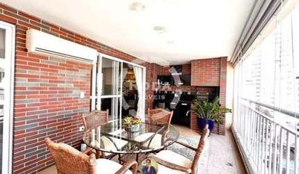 Apartamento de luxo no Residencial Castell di Vila Rica, Santos-SP: 3 quartos, 3 suítes, 3 salas, 5 banheiros, 2 vagas de garagem e 144m² de área. Venha conferir!