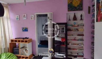 Apartamento à venda em Santos-SP, José Menino: 1 quarto, 2 salas, 1 banheiro, 1 vaga, 67,00m² - Reformado, iluminado e ventilado.