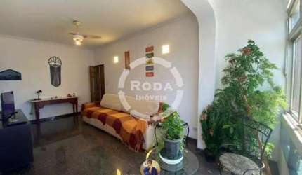 Apartamento de 2 quartos com suíte à venda em Santos-SP, Boqueirão: 2 salas, 2 banheiros, 1 vaga, 70m². Imperdível!