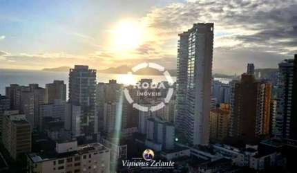 Imperdível oportunidade: Apartamento de luxo à venda em Santos-SP, no Embaré, com 3 suítes e 155m² de área!