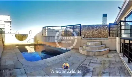Cobertura de Luxo à Venda em Santos-SP, Bairro Embaré: 4 Quartos, 4 Suítes, 3 Salas, 7 Banheiros, 6 Vagas, 542m²!