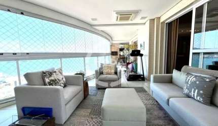 Residencial Cap Ferrat: Apartamento de Luxo à Venda em Santos-SP, Bairro Embaré - 3 Quartos, 3 Suítes, 3 Salas e 3 Vagas de Garagem!