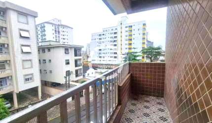 Imperdível! Apartamento à venda em Santos-SP, Campo Grande, com 2 quartos, 1 suíte, 2 salas, 2 banheiros, 1 vaga de garagem.