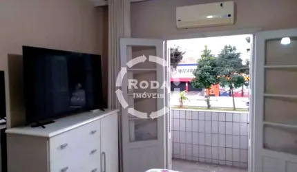 Apartamento à Venda no Boqueirão, Santos-SP  2 Quartos, 1 Sala, 1 Banheiro  58m²  1 Vaga  Corretor Vinicius Zelante.