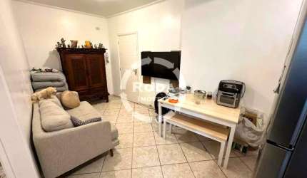 Apartamento à venda em Santos-SP, José Menino: 1 quarto, 1 sala, 1 banheiro, 1 vaga de garagem, 43,00 m² de área.