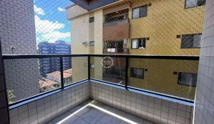 Apartamento para locação no Boqueirão, Santos-SP: 1 quarto, 2 salas, 1 banheiro, 1 vaga - 53m². Venha conferir!