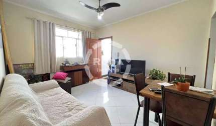 Apartamento à venda em Santos-SP: 2 quartos, 1 suíte, 2 salas, 2 banheiros, 1 vaga na José Menino - 80m². Venha conferir!