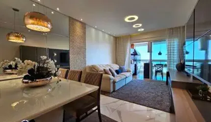 Residencial Supremo Boqueirão - Apartamento de Luxo à Venda em Santos: 3 Quartos, 3 Suítes, 3 Salas, 4 Banheiros, 2 Vagas, 124m²