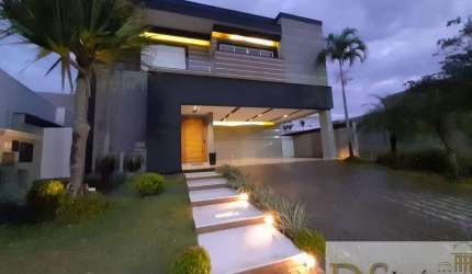 Casa de Alto Padrão à Venda em Alphaville Nova Esplanada 1 - Sorocaba/SP: 5 Quartos, 5 Suítes, 4 Salas, 400m²!