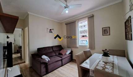Apartamento para Venda em Praia Grande, Guilhermina, 1 dormitório, 1 banheiro