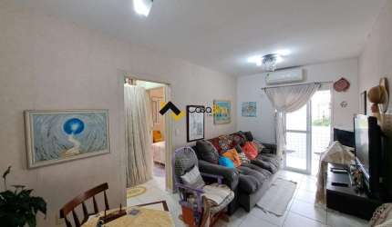 Apartamento para Venda em Praia Grande, Guilhermina, 1 dormitório, 1 suíte, 1 banheiro, 1 vaga