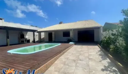 C510 Casa com piscina a beira mar de Ipiranga/Imbé