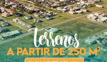TP Terrenos próximos ao mar com entrada + saldo em 180X