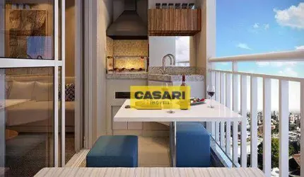 Apartamento com 2 dormitórios à venda, 64 m² PRONTO PARA MORAR - bairroCampestre - Santo André/SP