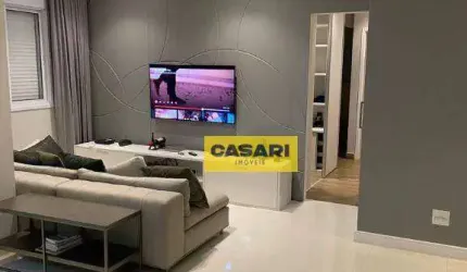Apartamento com 1 dormitório à venda, 74 m² - Jardim - Santo André/SP