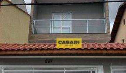 Sobrado com 1 dormitório à venda, 243 m² - Parque Novo Oratório - Santo André/SP