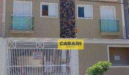 Cobertura com 2 dormitórios à venda, 110 m² - Jardim Santo Alberto - Santo André/SP