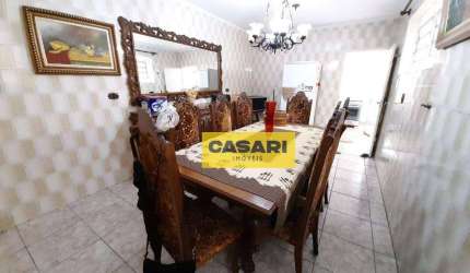 Sobrado com 4 dormitórios à venda, 193 m² - Taboão - São Bernardo do Campo/SP