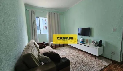 Apartamento com 2 dormitórios à venda, 60 m² por R$ 330.000,00 - Vila Valparaíso - Santo André/SP