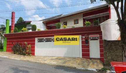 Sobrado com 4 dormitórios à venda, 399 m² - Parque dos Pássaros - São Bernardo do Campo/SP