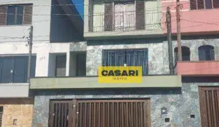Sobrado com 3 dormitórios à venda, 282 m² - Vila Helena - Santo André/SP