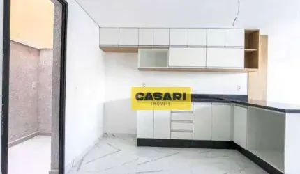 Sobrado com 3 dormitórios à venda, 140 m² - Campestre - Santo André/SP
