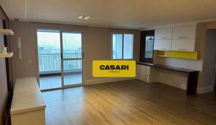 Apartamento com 3 dormitórios à venda, 115 m² - Vila Valparaíso - Santo André/SP