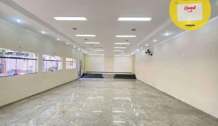Salão, 192 m² - venda ou aluguel - Vila Pires - Santo André/SP