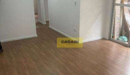 Apartamento com 2 dormitórios para alugar, 59 m² - Planalto - São Bernardo do Campo/SP