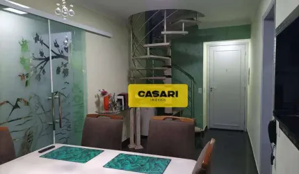 Cobertura à venda, 103 m² por R$ 684.000,00 - Casa Branca - Santo André/SP
