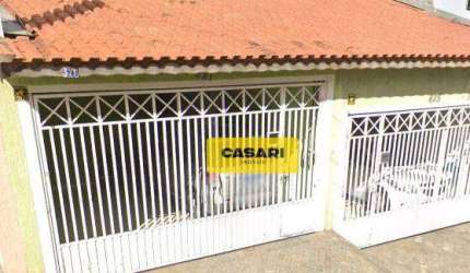 Casa com 2 dormitórios à venda, 150 m² - Jardim Calux - São Bernardo do Campo/SP