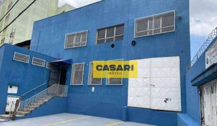 Galpão, 492 m² - venda por R$ 2.150.000,00 ou aluguel por R$ 13.220,00/mês - Jardim do Mar - São Bernardo do Campo/SP