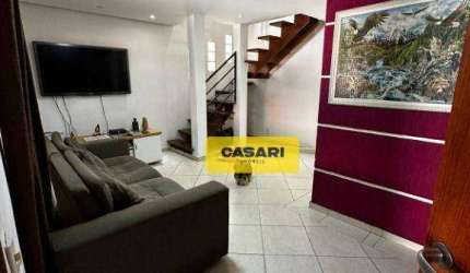Sobrado com 3 dormitórios à venda, 130 m² - Demarchi - São Bernardo do Campo/SP