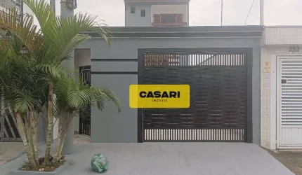Sobrado com 3 dormitórios à venda, 180 m² - Santa Maria - Santo André/SP