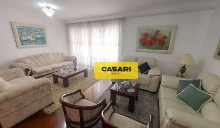 Apartamento com 3 dormitórios à venda, 170 m² - Vila Bastos - Santo André/SP