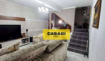 Sobrado com 3 dormitórios à venda, 260 m² por R$ 927.000,00 - Assunção - São Bernardo do Campo/SP